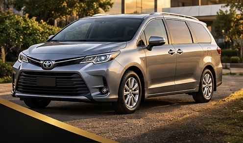Family and seven-seater rental vehicle